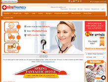 Tablet Screenshot of e-medsfree.com